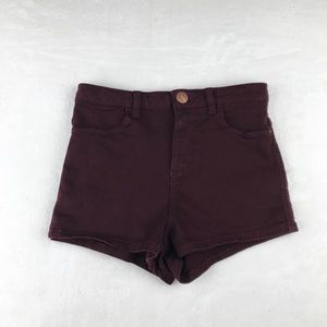 Topshop motto shorts